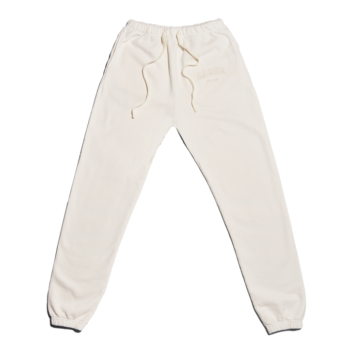 Varsity Logo Sweatpants in Moonbeam, 2X
