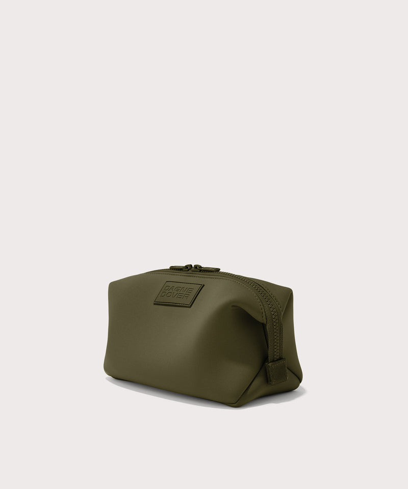 Hunter Toiletry Bag in Dark Moss, Large