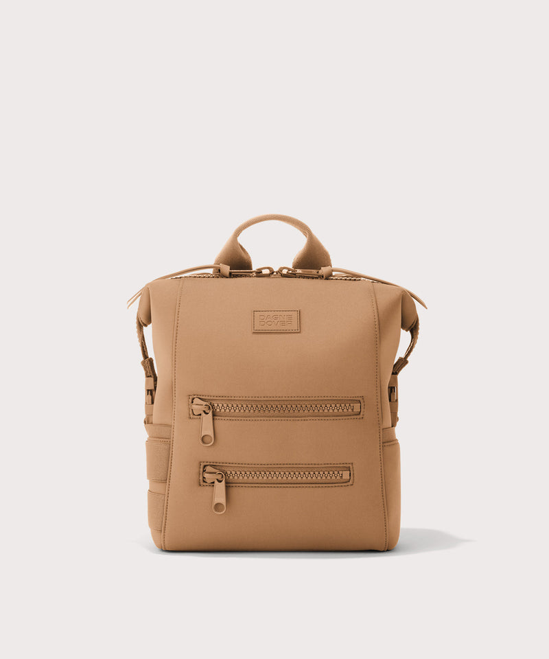 Indi Diaper Backpack in Camel, Small