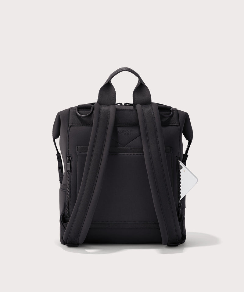 Indi Diaper Backpack in Onyx, Medium