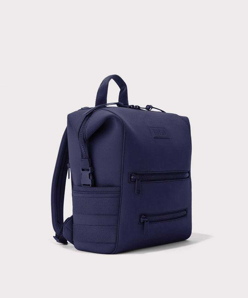 Indi Diaper Backpack in Storm, Medium
