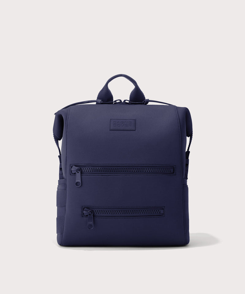 Indi Diaper Backpack in Storm, Medium
