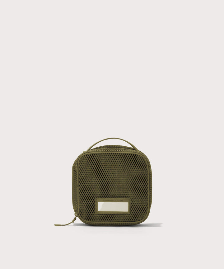 Roma Packing Cube in Dark Moss Air Mesh, Small